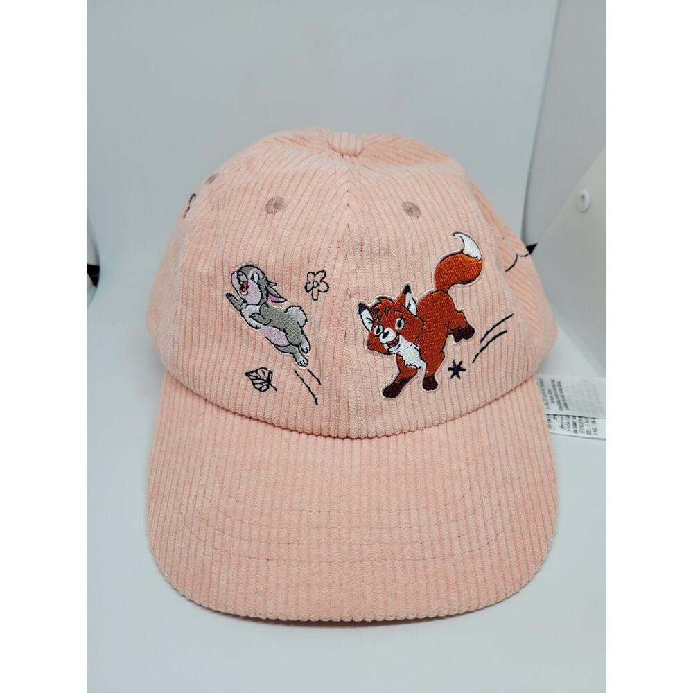 2023 Disney Parks Pink Critters Corduroy Adult Hat Thumper Fox